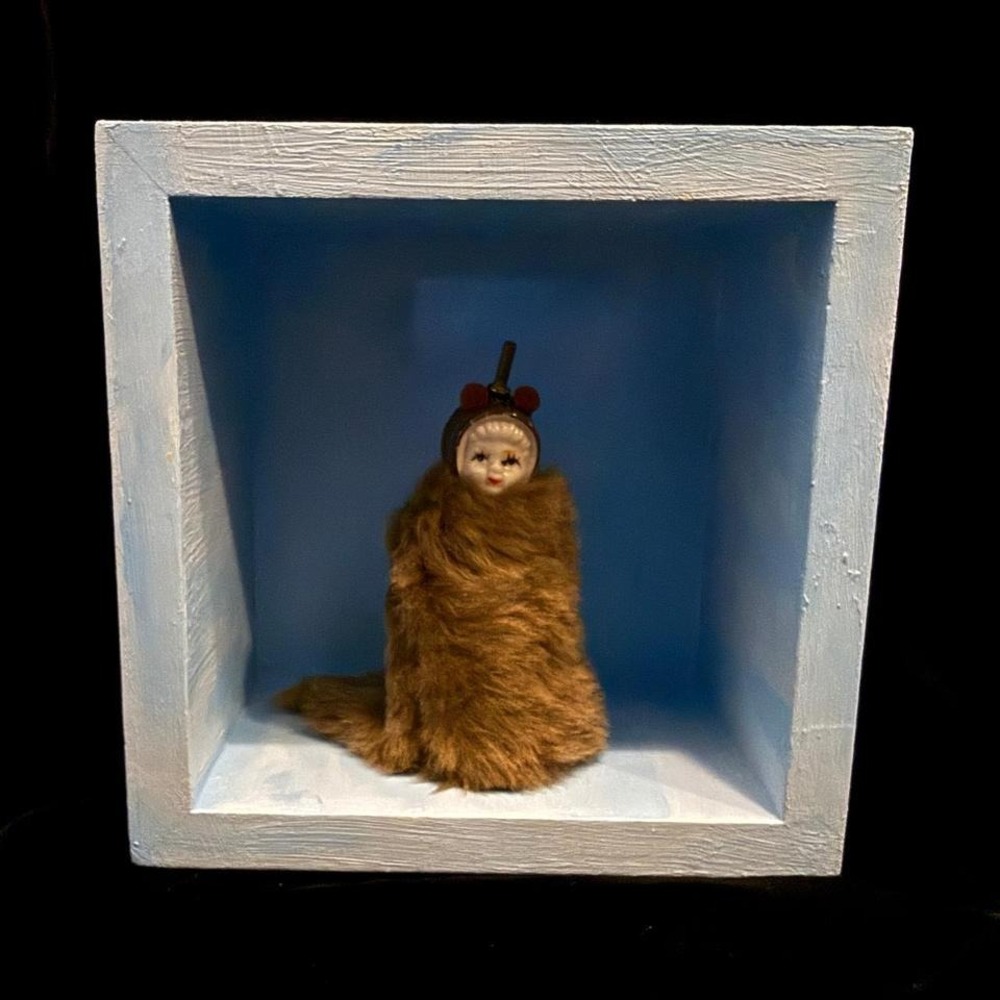The Bear - Original Art Sculpture‎ Assemblage OOAK
